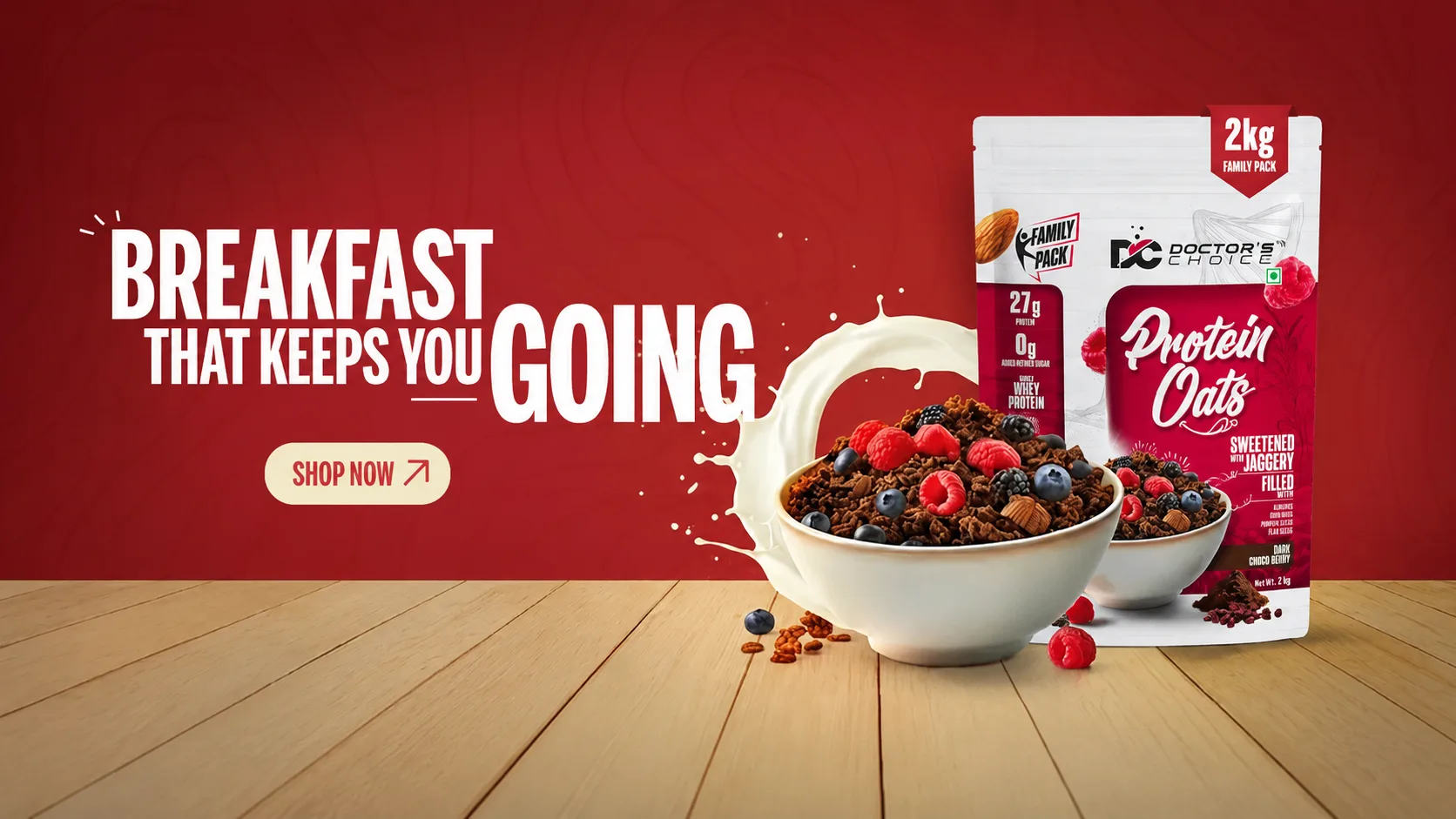 Gold Standard 100% Whey – For Muscle Support & Recovery
