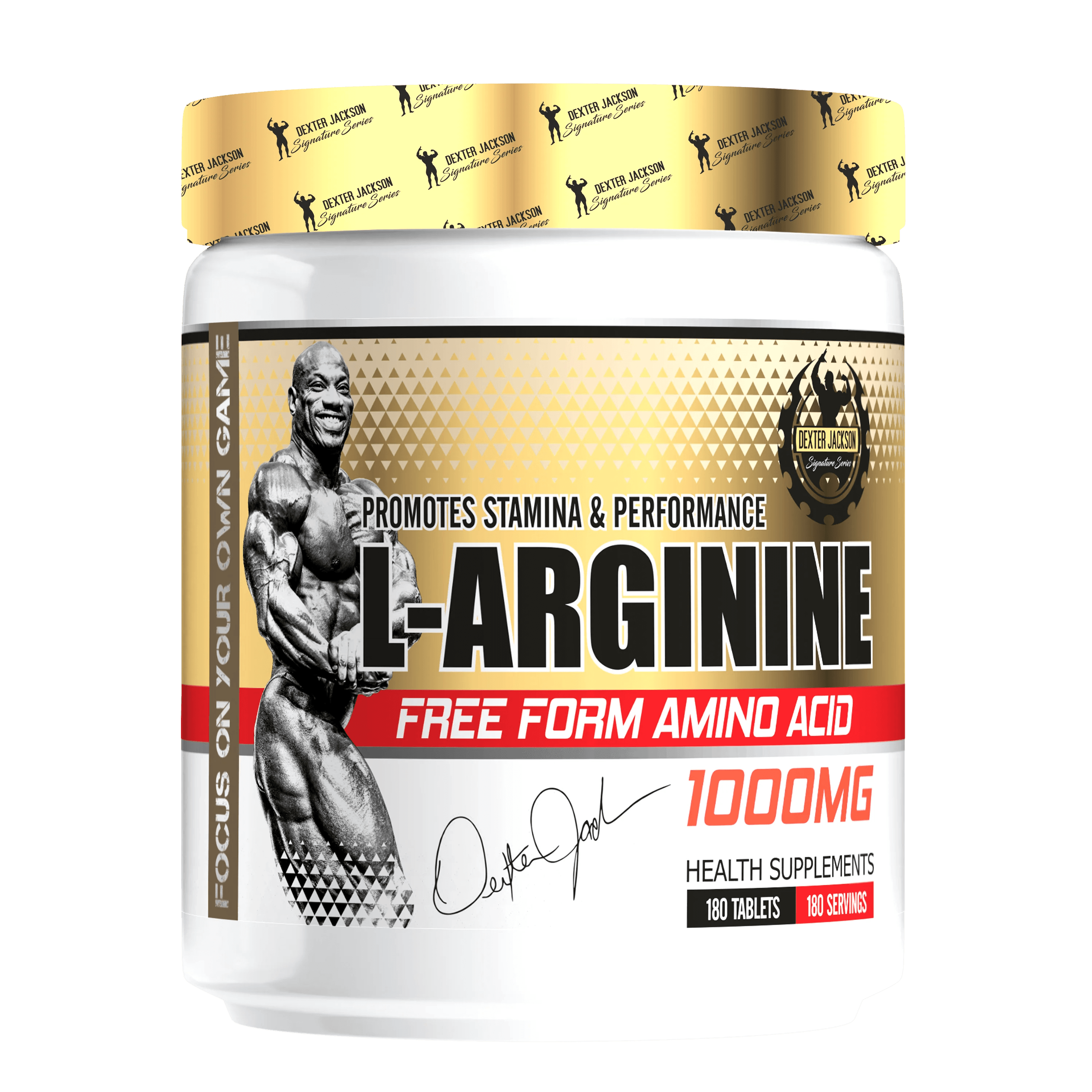 Dexter Jackson L-ARGININE (180 tablets)