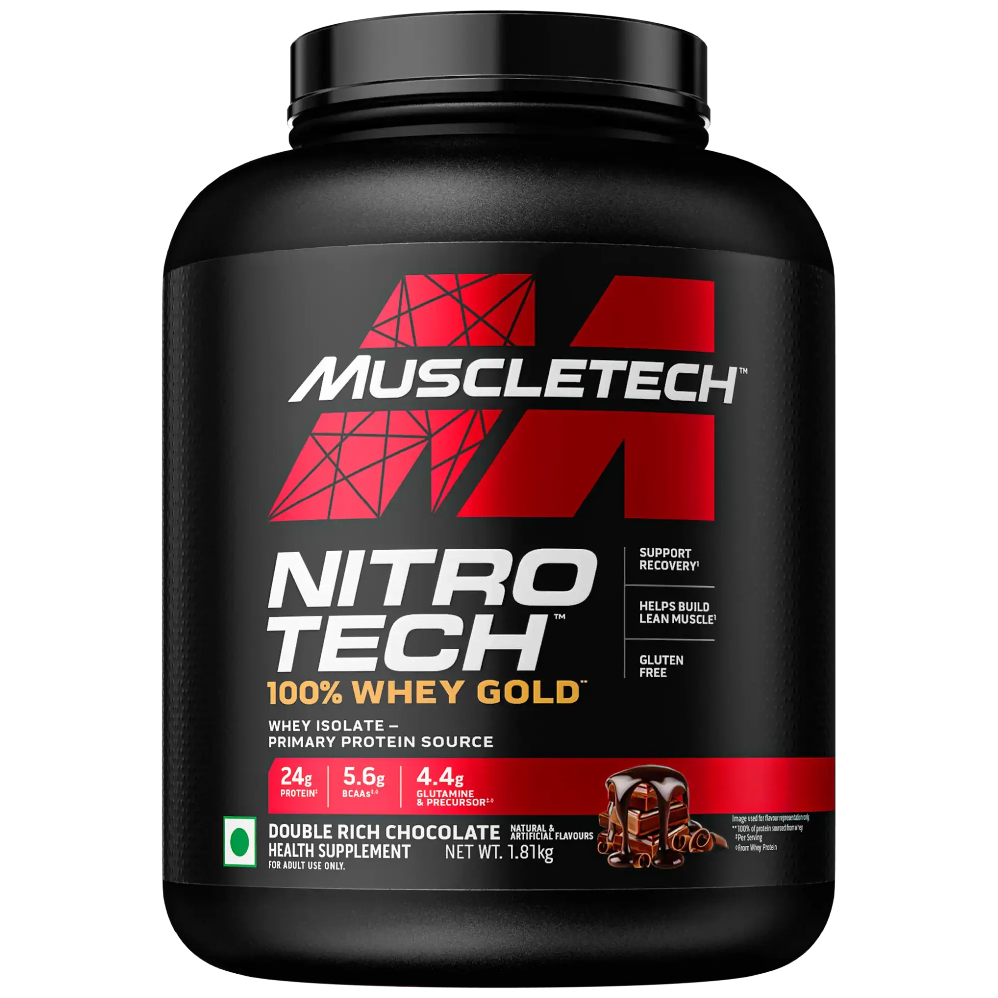 MUSCLETECH WHEY GOLD 1.8 KG view 2