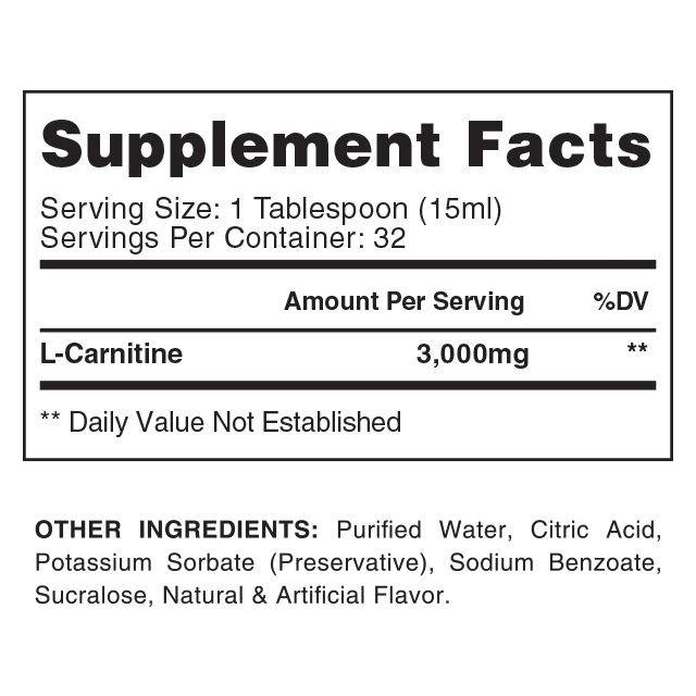 GASPARI CARNITINE LIQUID 30 SERVING view 5