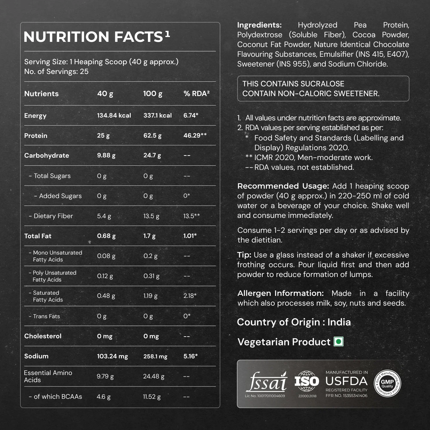 PREMIUM CARBS 1KG