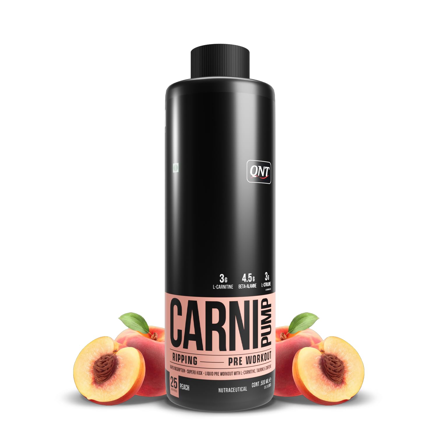 QNT CARNIPUMP LIQUID 500ML(25 SERV)