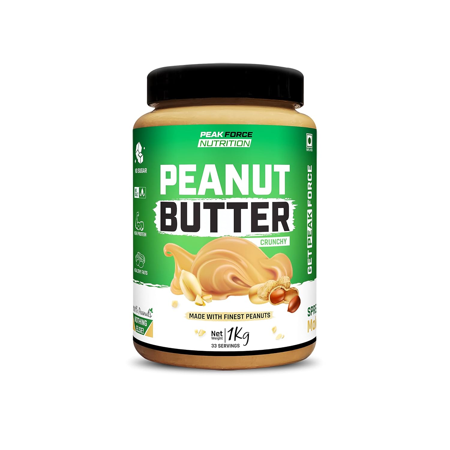 PEAK NUTRITION PEANUT BUTTER MANGO WITH CHIA 1KG