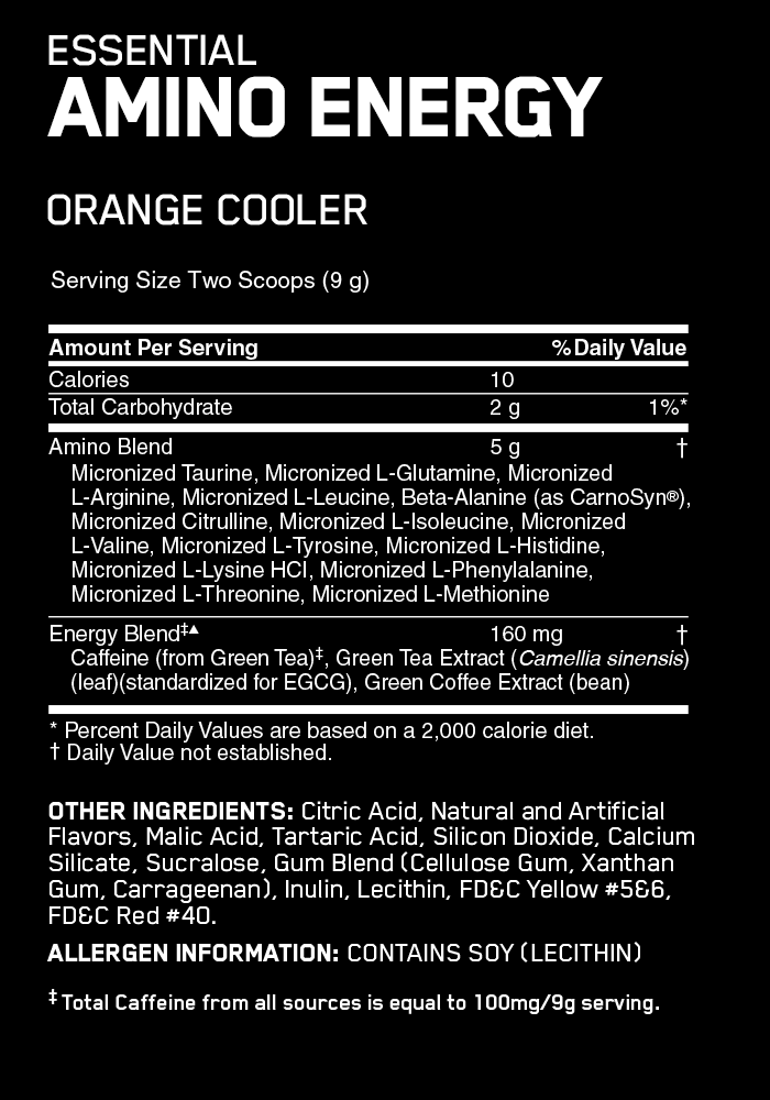 ON AMINO ENERGY 30 SERVING 270 GM view 2