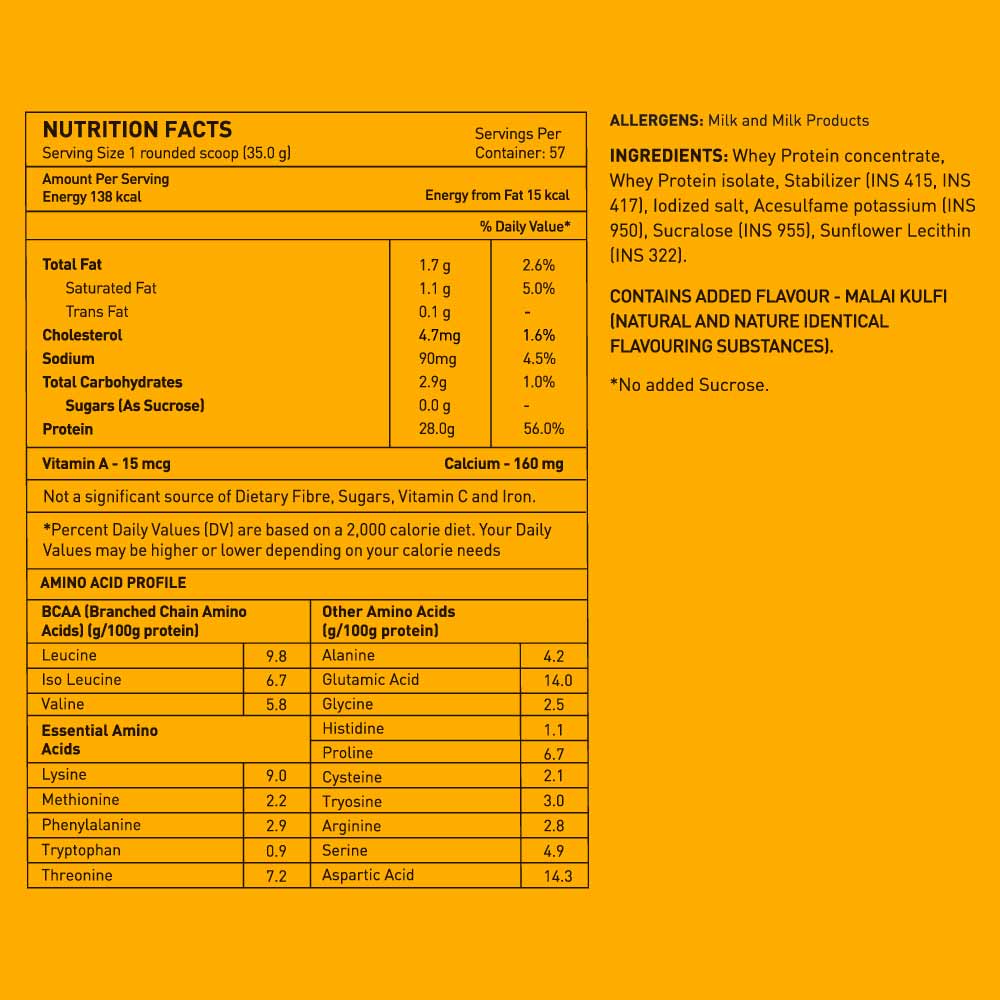 AVVATAR WHEY PROTEIN 2 KG view 2