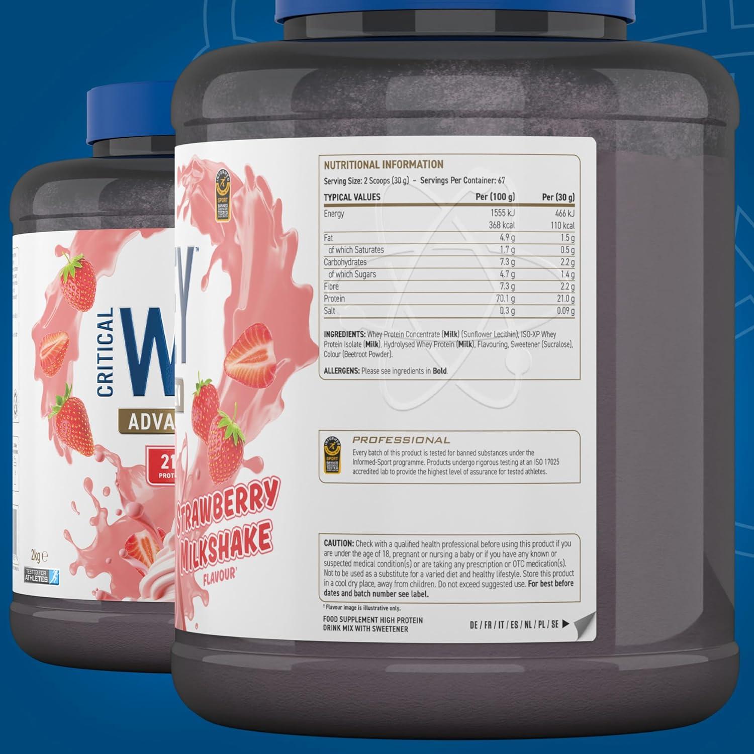 APPLIED NUTRITION CRITICAL WHEY 2KG