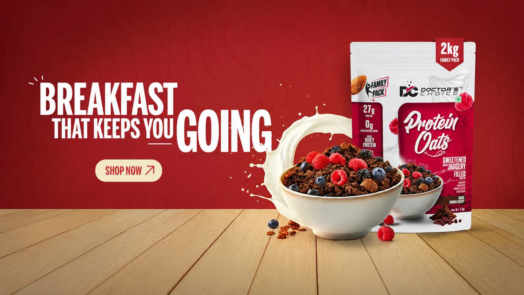Gold Standard 100% Whey – For Muscle Support & Recovery
